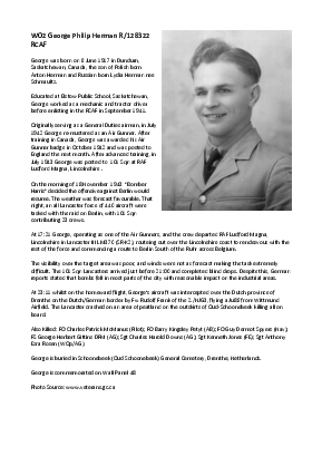 A preview of a PDF biography for Herman, George Philip
